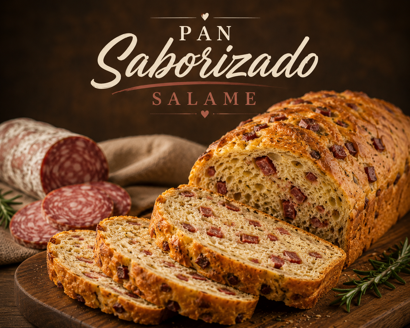 Pan saborizado salame